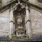 St. John above the entrance door