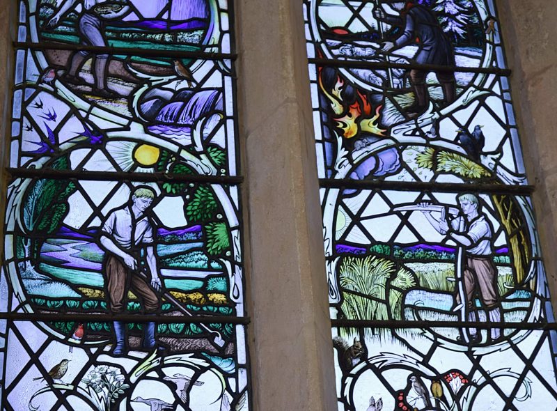 Rushall window detail