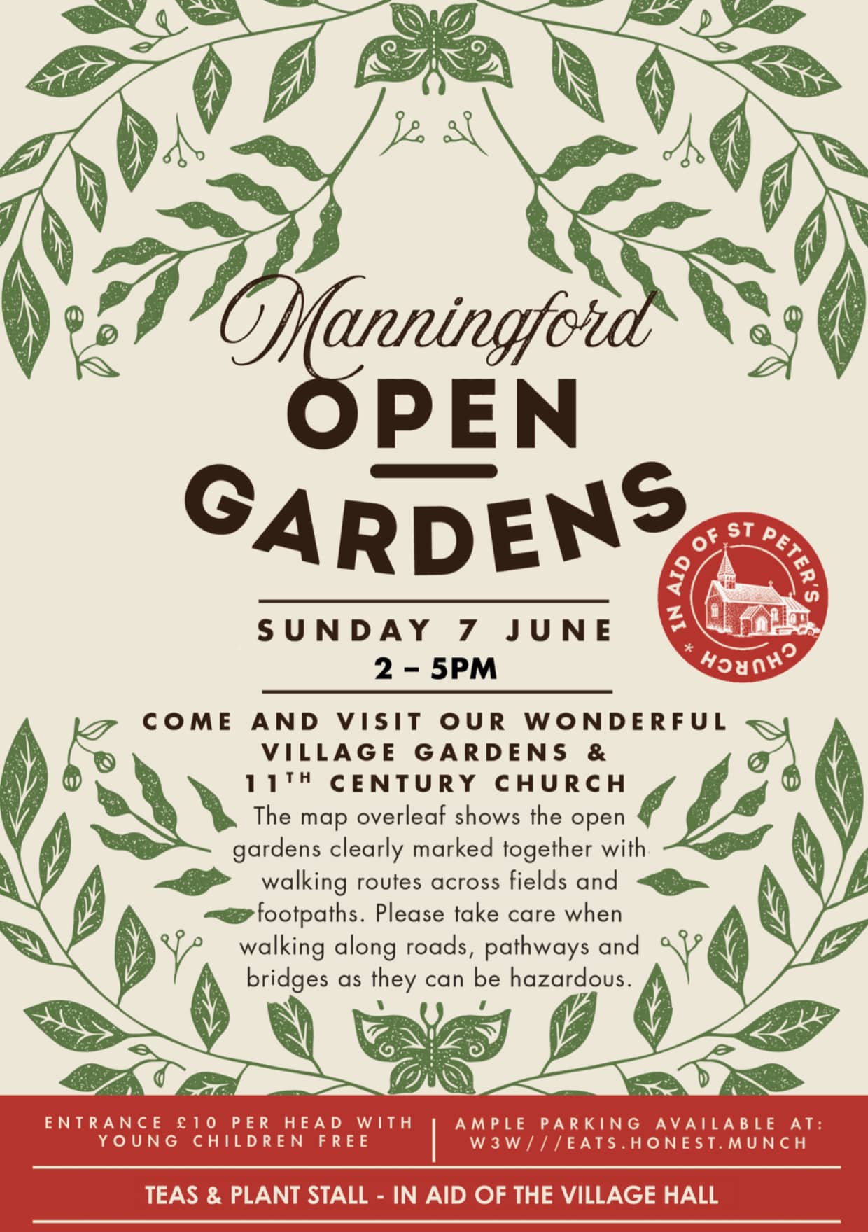 open gardens poster